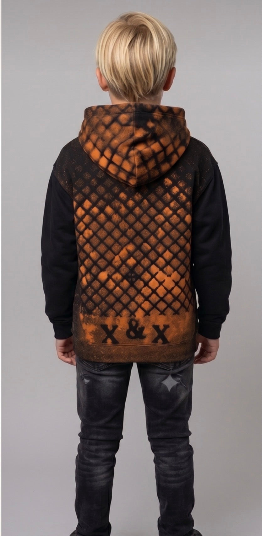 Waffle Hood Drip Kids